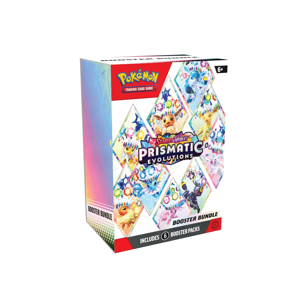 Prismatic Evolutions Booster Bundle – face avant