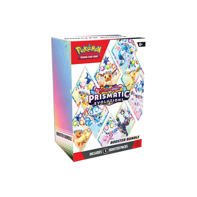 Prismatic Evolutions Booster Bundle – face avant