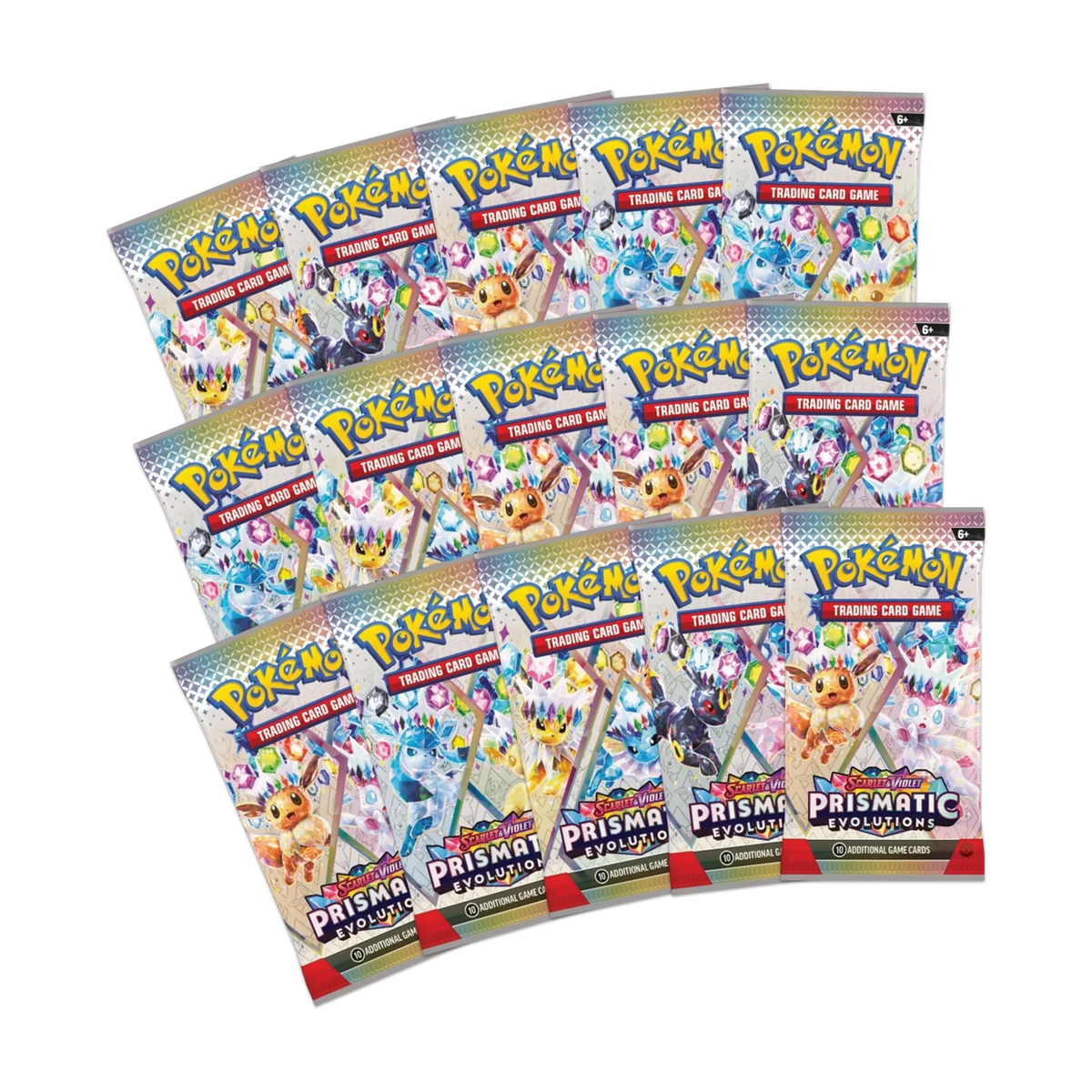 Prismatic Evolutions Super-Premium Collection – booster packs