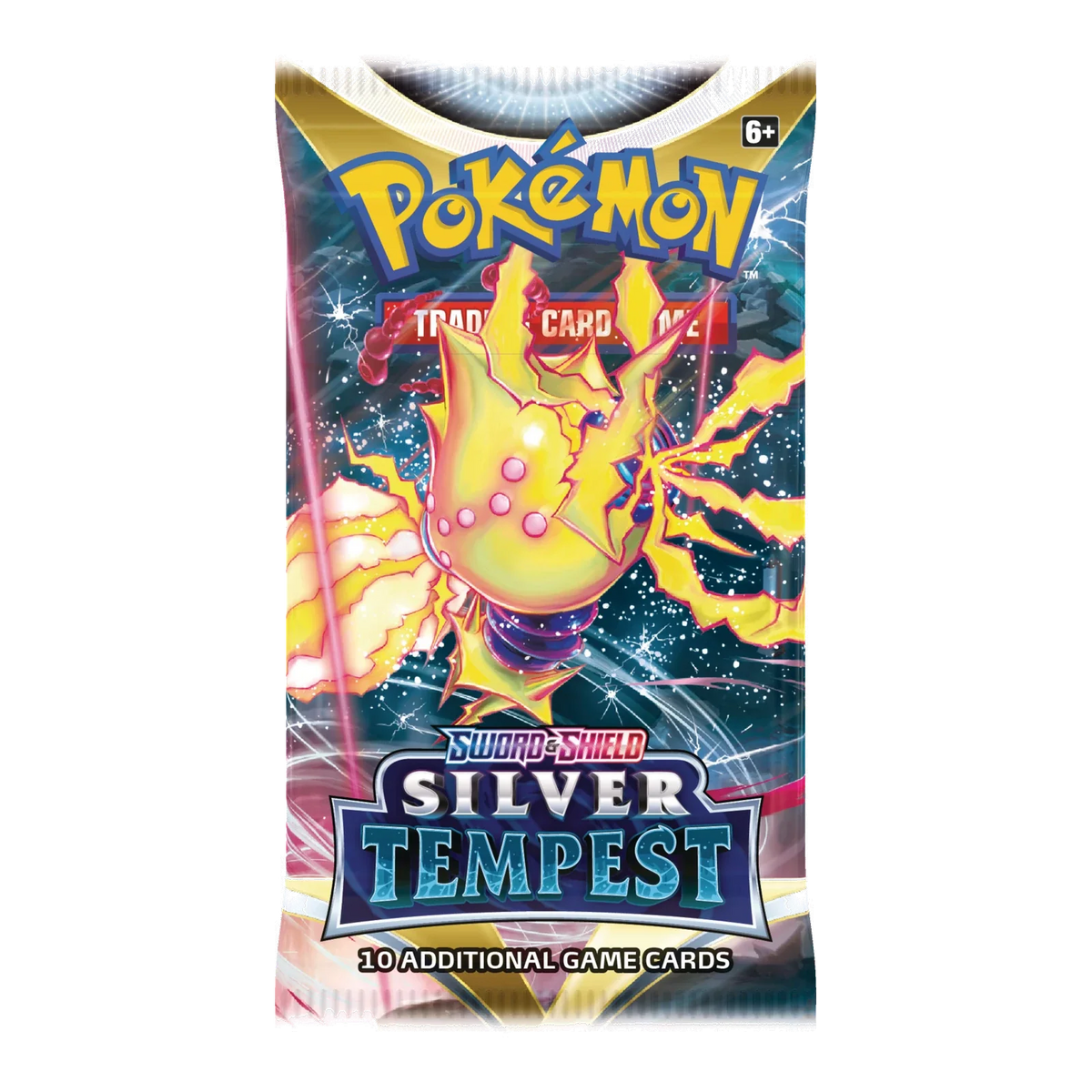 Silver Tempest Booster Pack – Engelse verpakking, artwork Regieleki