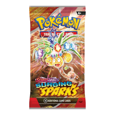 Surging Sparks Booster Pack - boosterpack, artwork alolan exeggutor (verpakking kan variëren)